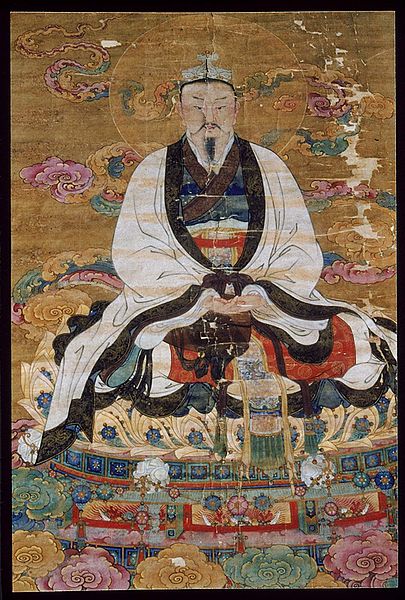 Image depicting the deity Jade Emperor from Ming Dynasty.