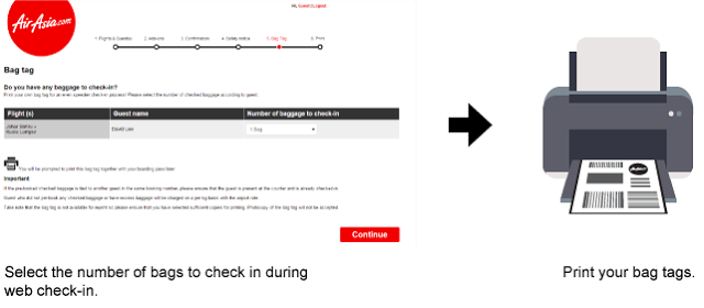 Airasia开放自助打印baggage Tag 出发前登机时间省更多 Discover Jb 盡在新山