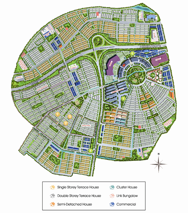 Impressive Masterplan of Bukit Indah for the next 5 years